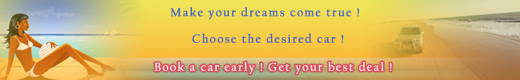Rent a car early in Romania for the summer so you can save money and receive the desiered car